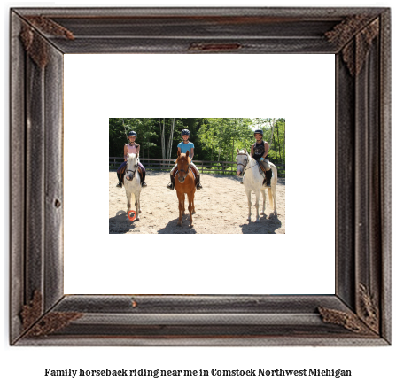 family horseback riding near me in Comstock Northwest, Michigan